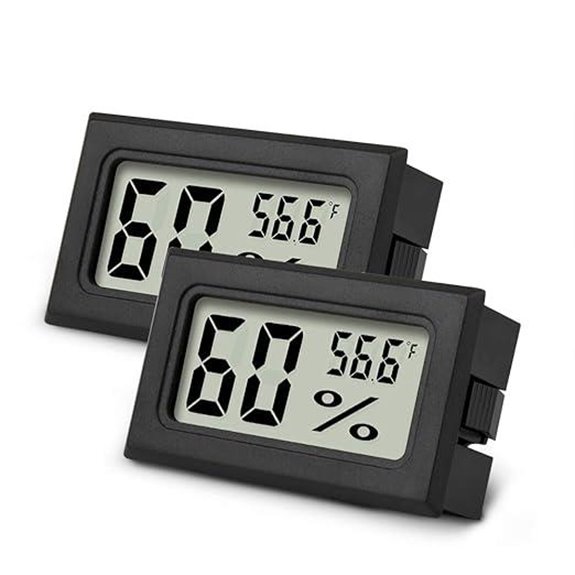 Mini Digital Hygrometer Thermometer 2PCS