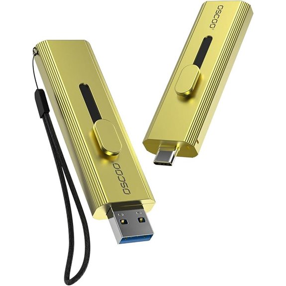 2TB External SSD Drive with USB-C & A