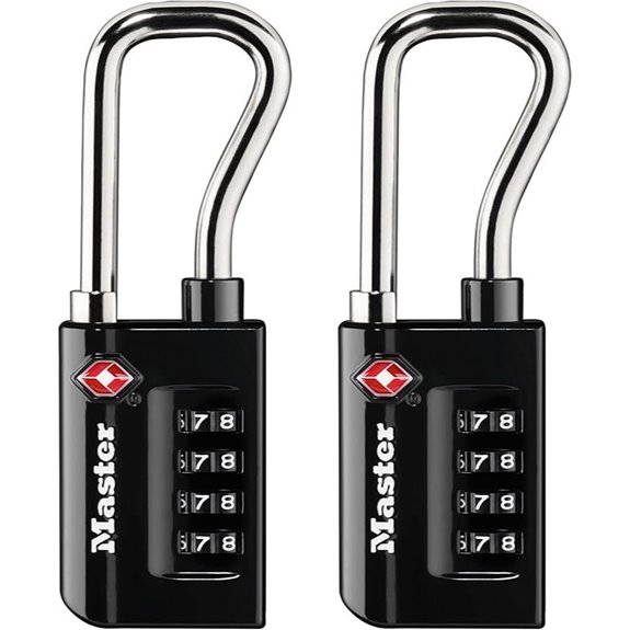 Master Lock TSA Approved Luggage Lock 2 Pack