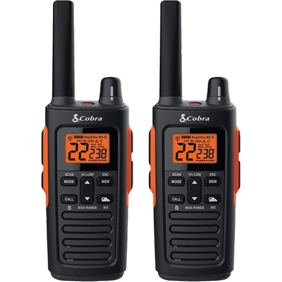 Cobra RX680 2-Pack Waterproof Walkie Talkies