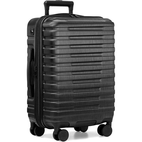 U.S. Traveler Boren 22-Inch Hardside Carry-On Luggage