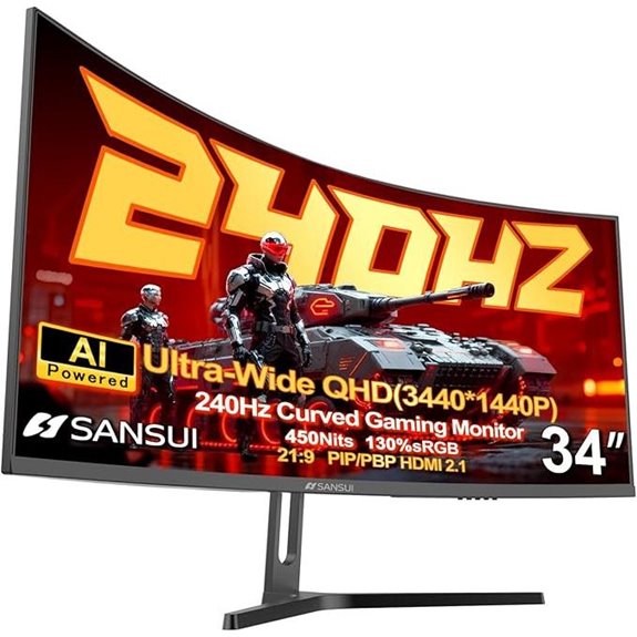 ultrawide curved gaming monitor