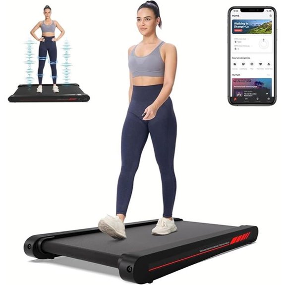 under desk treadmill with app
