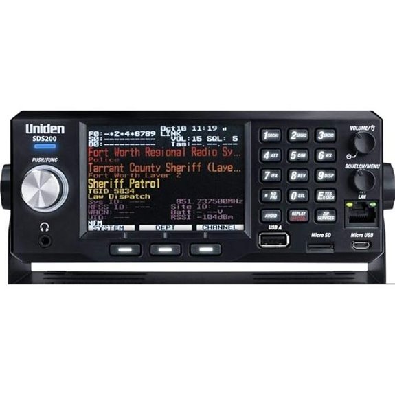 Uniden SDS200 Digital Scanner with TrunkTracker X