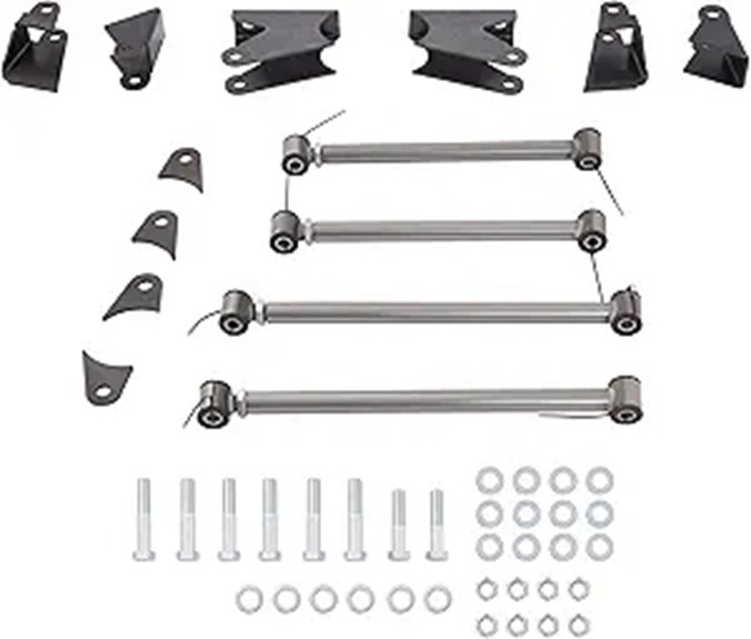Universal Triangulated 4 Link Suspension Kit