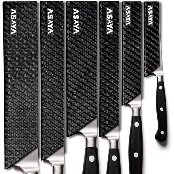Asaya Knife Edge Guards - Universal Food Safe 6 Pack