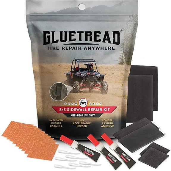 GlueTread Off-Road Tire Patch Kit for UTVs
