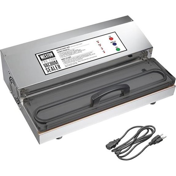 Weston Vacuum Sealer for Food Preservation and Sous Vide
