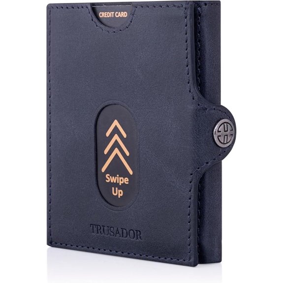 TRUSADOR Valencia Unisex Leather RFID Wallet