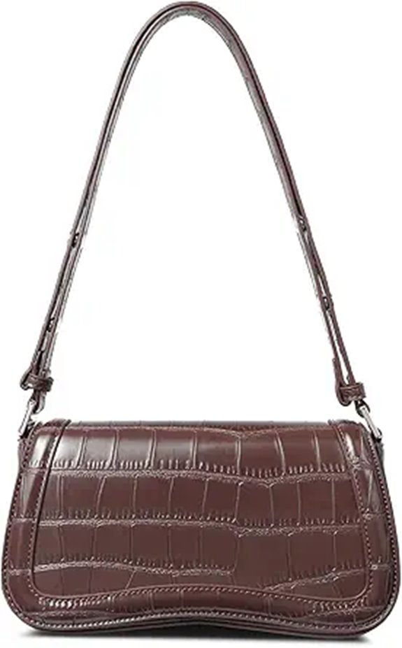 CLUCI Small Vegan Leather Crossbody Shoulder Bag