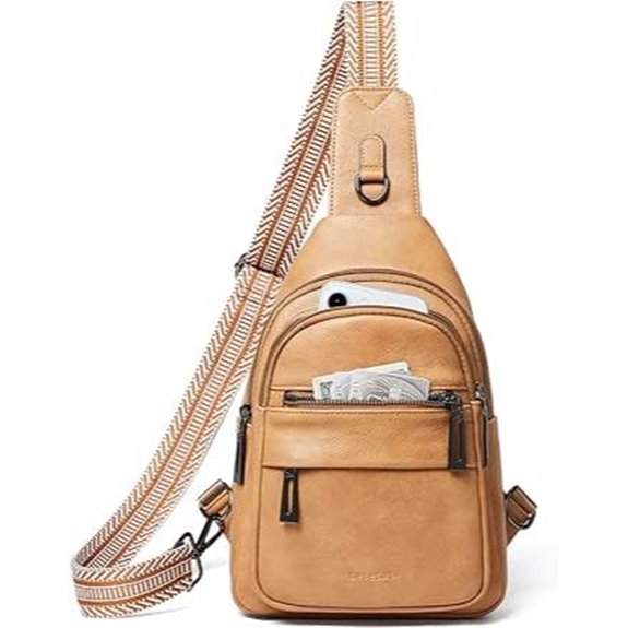 7L Women’s Crossbody Sling Bag Vegan Leather