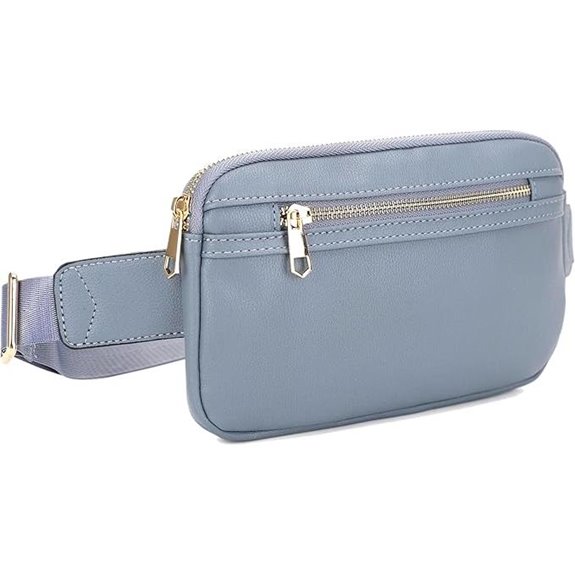 LOVESOME Vegan Leather Waist Fanny Crossbody Bag