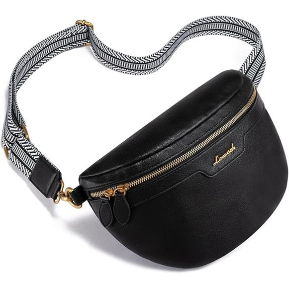 LOVEVOOK Vegan Leather Fanny Pack for Women