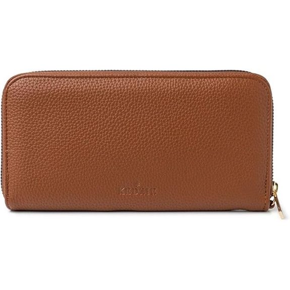 KEDZIE Eclipse Vegan Leather Wristlet Wallet