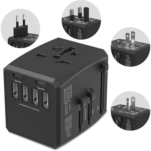 versatile adapter with ports