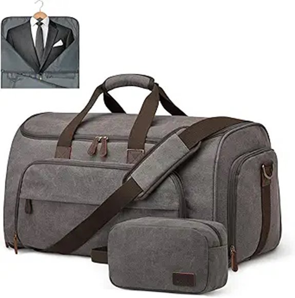S-ZONE Convertible Garment & Duffle Travel Bag