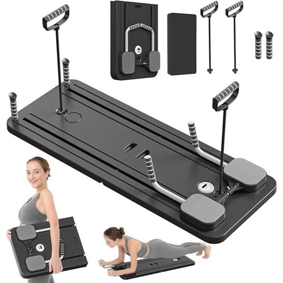 JANUA Pilates Board 5-in-1 Reformer for Home