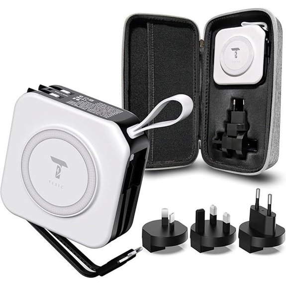 Powerpack 5-in-1 Wireless Travel Power Bank