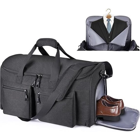 Convertible Duffle Bag with Shoulder Strap for Travel