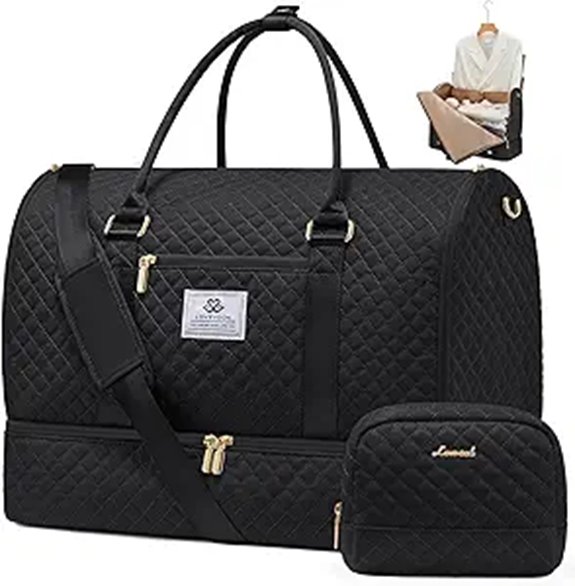 LOVEVOOK Convertible Garment & Shoe Travel Bag