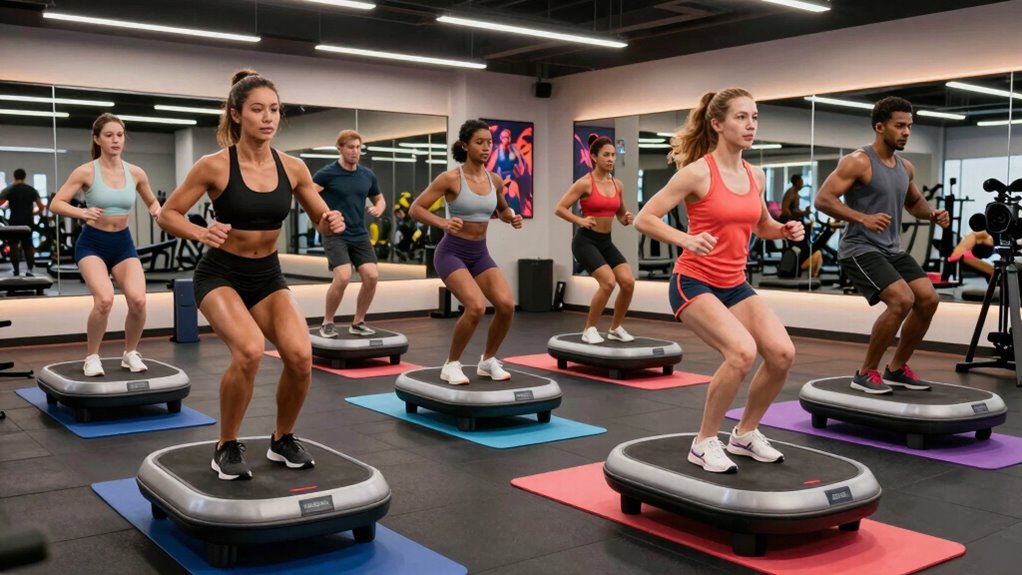 vibration plate exercise guides