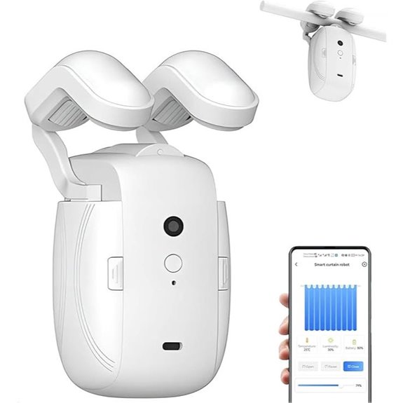 Smart Curtain Opener with Voice & App Control