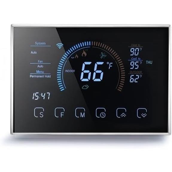 Smart WiFi Thermostat with Voice Control