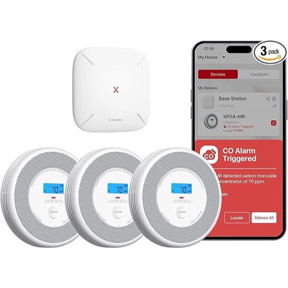X-Sense Combo Smoke & CO Detector with Voice