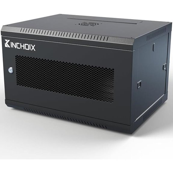 Wall Mount Network Rack Cabinet with Removable Panels