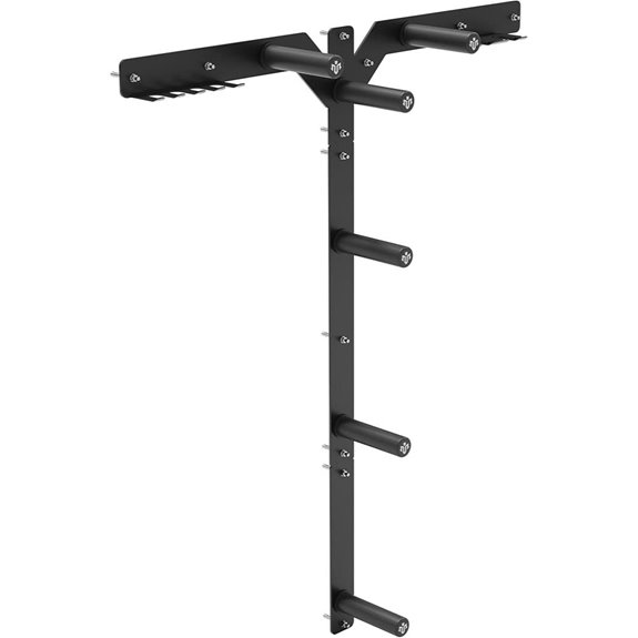Mikolo Wall-Mounted Weight Plate Storage Rack