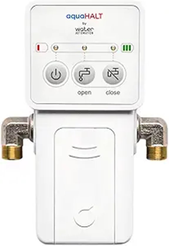 Smart Home Water Leak Detector & Shutoff Valve