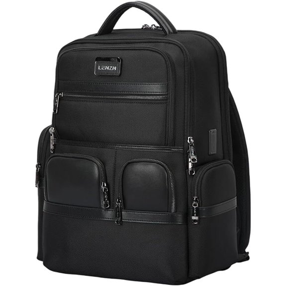 Business Laptop Backpack with USB & Water Resistance