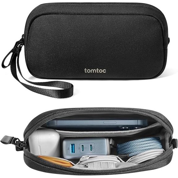 tomtoc Water-Resistant Tech Travel Organizer Case