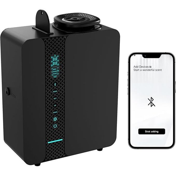 Waterless Aroma Diffuser with App Control for Large Rooms