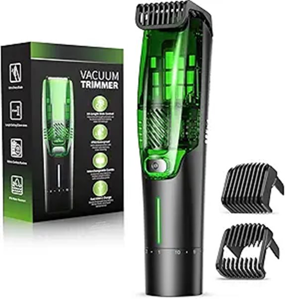 All-in-One Waterproof Beard Trimmer with Adjustable Length