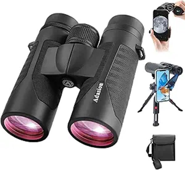 waterproof binoculars with phone adapter