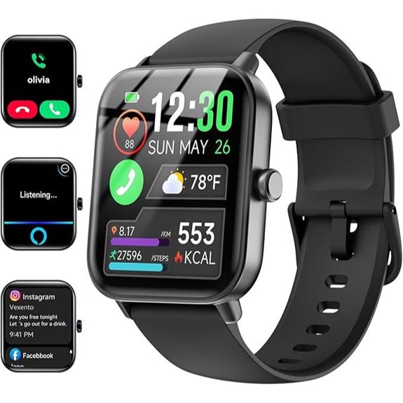 Smart Fitness Watch for Android/iPhone Waterproof Bluetooth