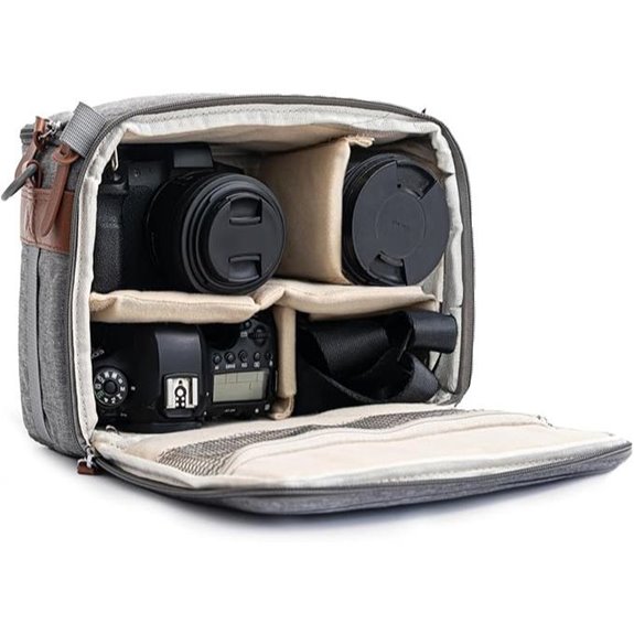 C Coiro Waterproof DSLR Camera Bag and Organizer