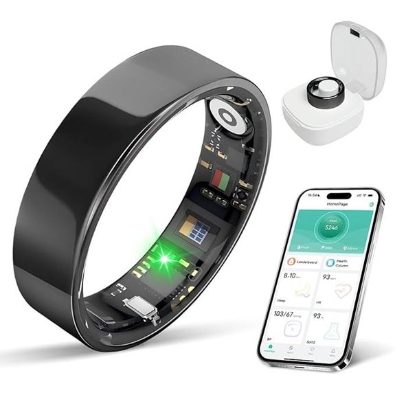 waterproof fitness tracker ring