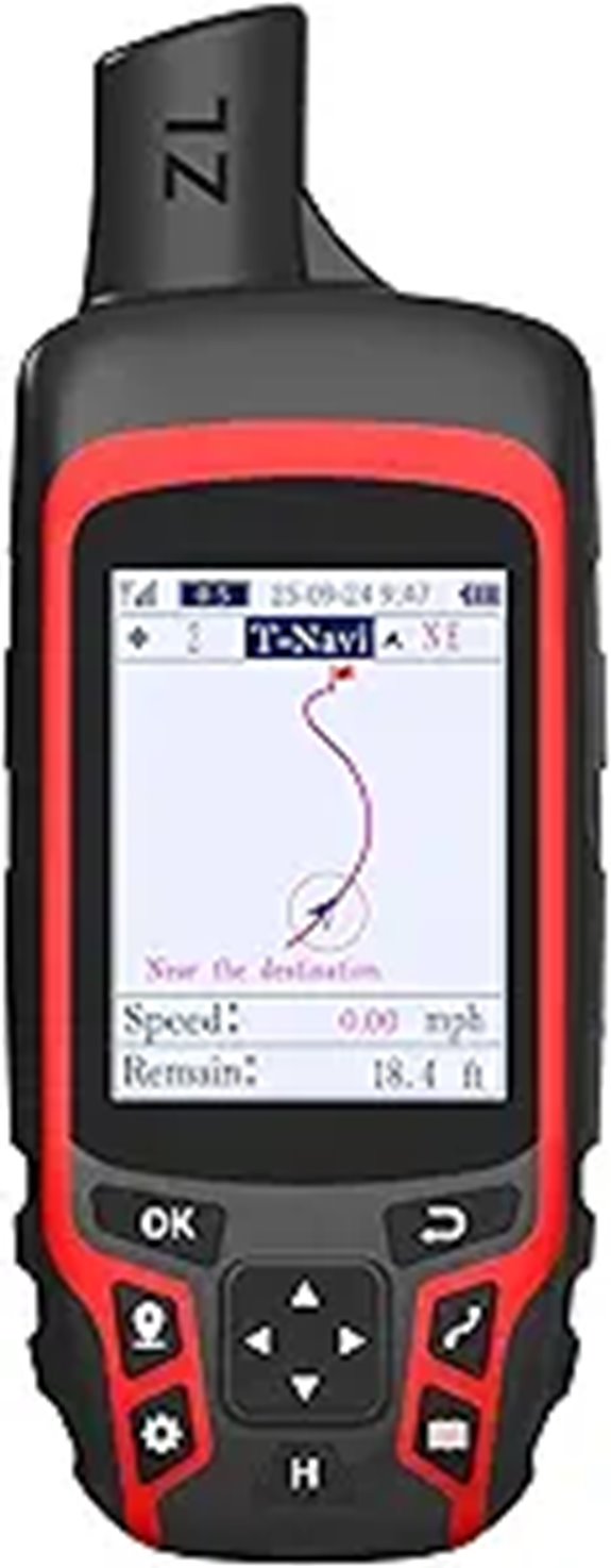 A6 Handheld GPS Navigator with Compass and Waterproofing