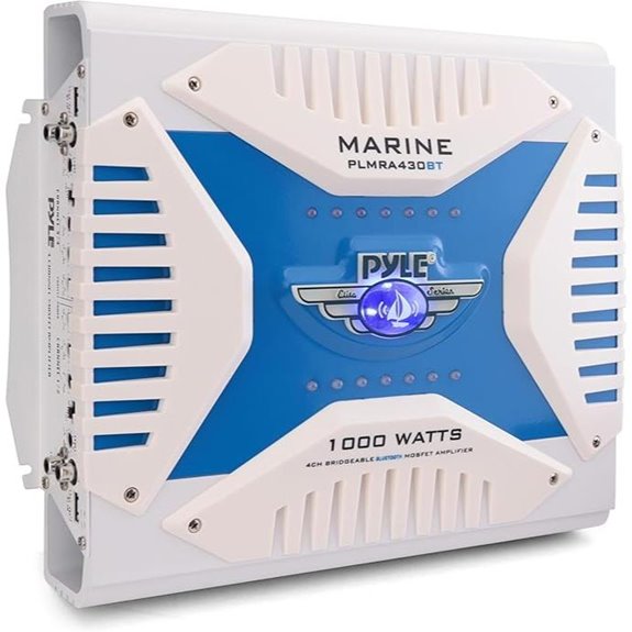 Pyle Waterproof 2.1 Bluetooth Marine Amplifier