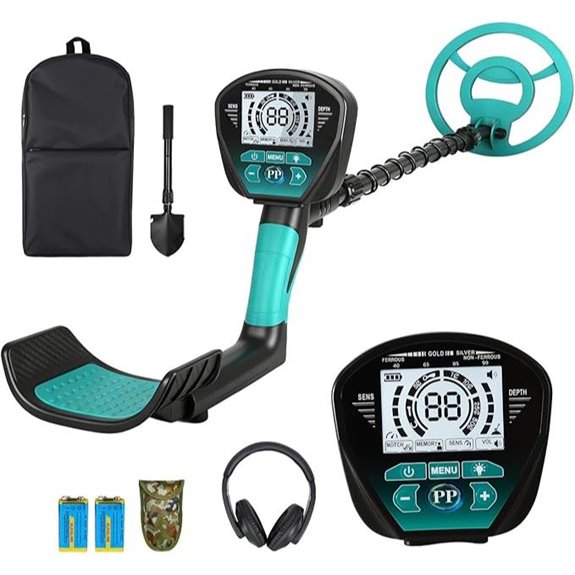 waterproof metal detector set