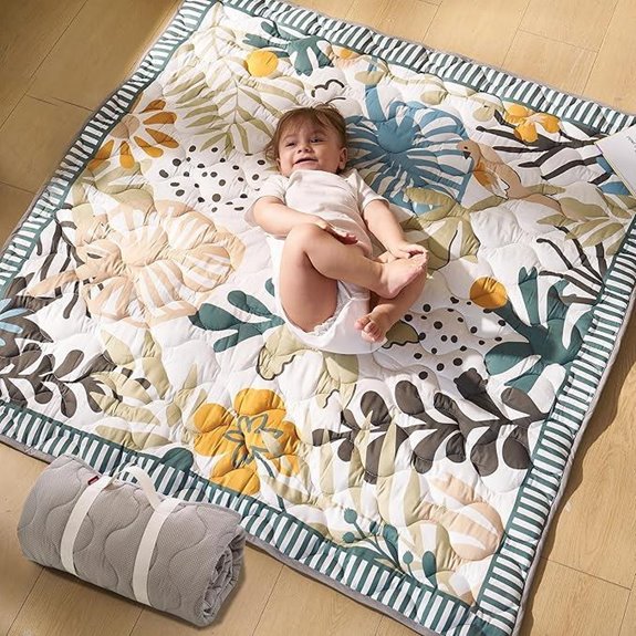 Momcozy Baby Play Mat Waterproof & Non-Slip 50x50