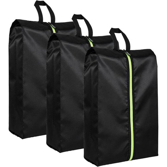Travel Shoe Bags Set of 3 Waterproof Oxford Fabric