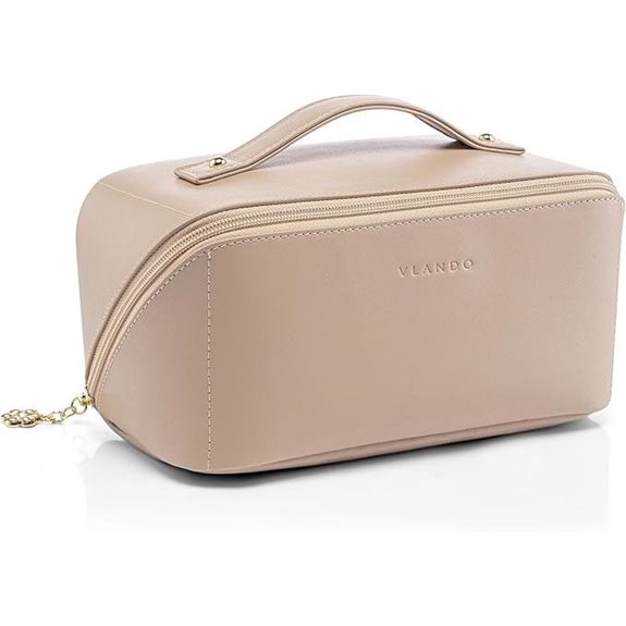 Vlando Large Capacity Waterproof Makeup Travel Bag