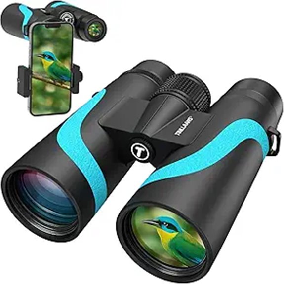 15x55 Waterproof UHD Binoculars with Phone Adapter