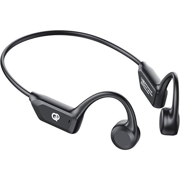 Bone Conduction Headphones with Mic Waterproof Wireless