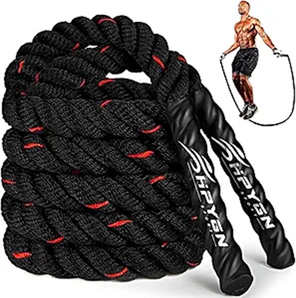 Weighted Jump Rope for Exercise and Muscle Building