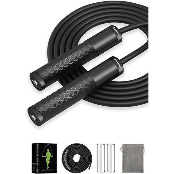 Weighted Jump Rope with Steel Handles