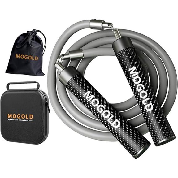Weighted Jump Rope with Thick Handles for Fitness